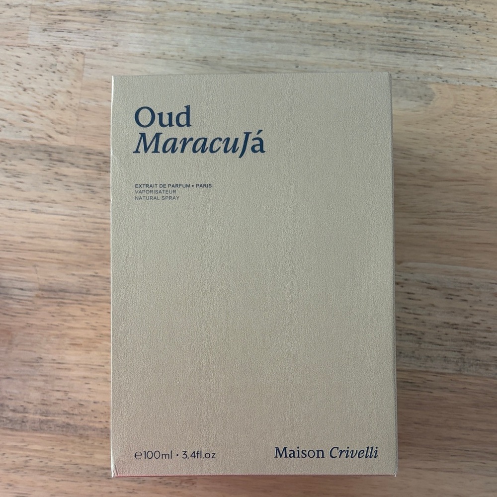 BOX ONLY Maison Crivelli Oud Maracuja